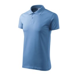 Koszulka polo Malfini Single J. M MLI-20215 błękitny XL