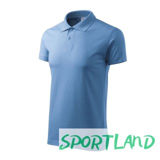 Koszulka polo Malfini Single J. M MLI-20215 błękitny S