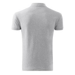 Koszulka polo Malfini Cotton M MLI-21203 jasnoszary melanż XL