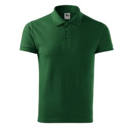 Koszulka polo Malfini Cotton M MLI-21206 zieleń butelkowa M