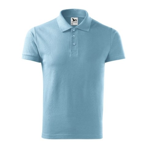 Koszulka polo Malfini Cotton M MLI-21215 błękitny S Koszulka polo Malfini Cotton M MLI-21215 błękitny S