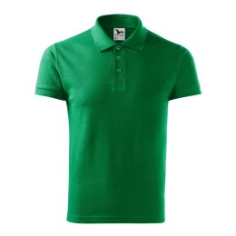 Koszulka polo Malfini Cotton M MLI-21216 zieleń trawy 2XL