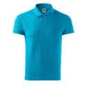 Koszulka polo Malfini Cotton M MLI-21244 turkus M
