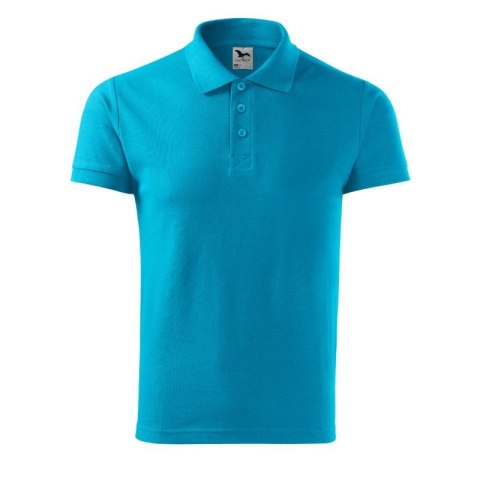 Koszulka polo Malfini Cotton M MLI-21244 turkus S Koszulka polo Malfini Cotton M MLI-21244 turkus S