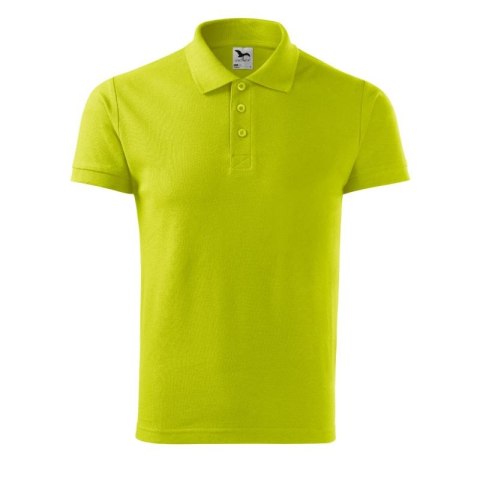 Koszulka polo Malfini Cotton M MLI-21262 limetka XL Koszulka polo Malfini Cotton M MLI-21262 limetka XL
