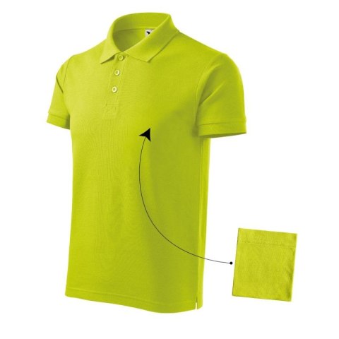 Koszulka polo Malfini Cotton M MLI-21262 limetka M