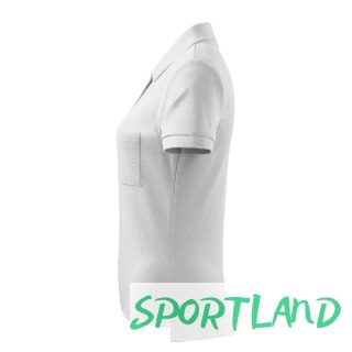 Koszulka polo Malfini Cotton W MLI-21300 biały 2XL