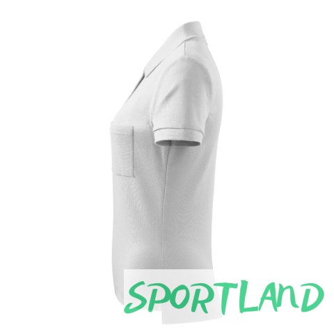 Koszulka polo Malfini Cotton W MLI-21300 biały S