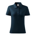 Koszulka polo Malfini Cotton W MLI-21302 granatowy 2XL