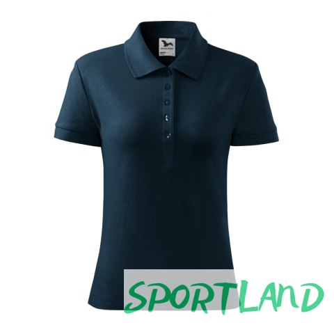 Koszulka polo Malfini Cotton W MLI-21302 granatowy S Koszulka polo Malfini Cotton W MLI-21302 granatowy S