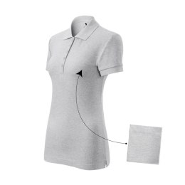 Koszulka polo Malfini Cotton W MLI-21303 jasnoszary melanż XL