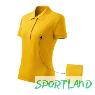 Koszulka polo Malfini Cotton W MLI-21304 żółty 2XL
