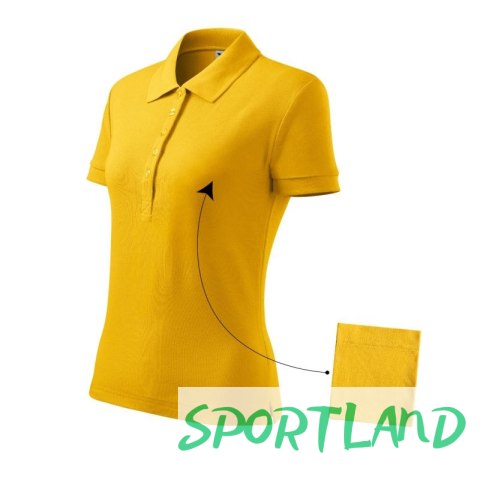 Koszulka polo Malfini Cotton W MLI-21304 żółty S Koszulka polo Malfini Cotton W MLI-21304 żółty S