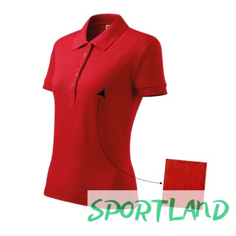Koszulka polo Malfini Cotton W MLI-21307 czerwony XL Koszulka polo Malfini Cotton W MLI-21307 czerwony XL