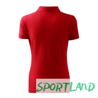 Koszulka polo Malfini Cotton W MLI-21307 czerwony XL