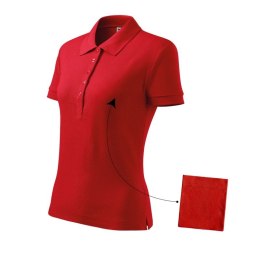 Koszulka polo Malfini Cotton W MLI-21307 czerwony M