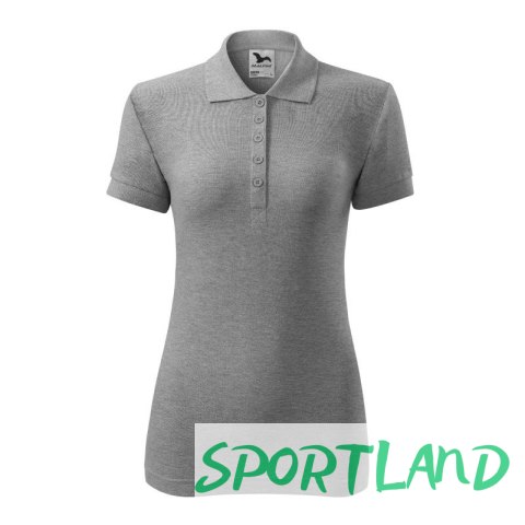Koszulka polo Malfini Cotton W MLI-21312 ciemnoszary melanż 2XL Koszulka polo Malfini Cotton W MLI-21312 ciemnoszary melanż 2XL