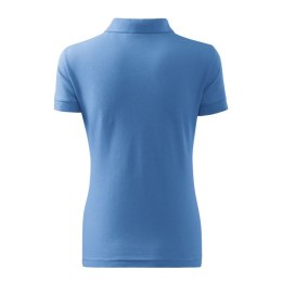 Koszulka polo Malfini Cotton W MLI-21315 błękitny 2XL