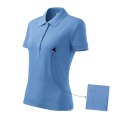 Koszulka polo Malfini Cotton W MLI-21315 błękitny M