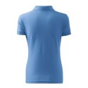 Koszulka polo Malfini Cotton W MLI-21315 błękitny M