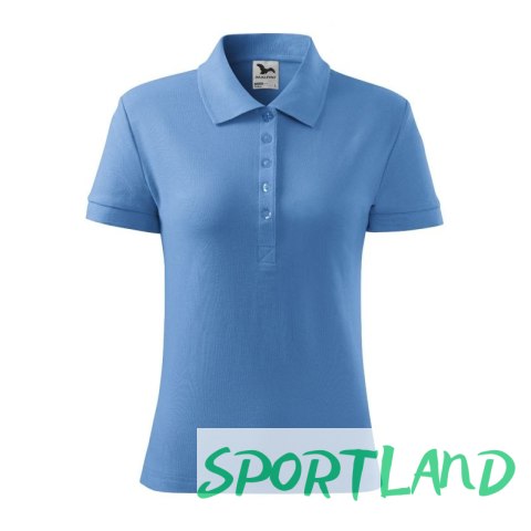 Koszulka polo Malfini Cotton W MLI-21315 błękitny M Koszulka polo Malfini Cotton W MLI-21315 błękitny M