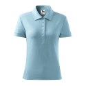 Koszulka polo Malfini Cotton W MLI-21315 błękitny XS