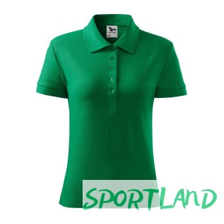 Koszulka polo Malfini Cotton W MLI-21316 zieleń trawy 2XL