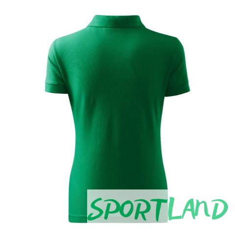 Koszulka polo Malfini Cotton W MLI-21316 zieleń trawy 2XL