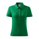 Koszulka polo Malfini Cotton W MLI-21316 zieleń trawy XS