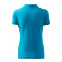 Koszulka polo Malfini Cotton W MLI-21344 turkus XS