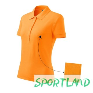 Koszulka polo Malfini Cotton W MLI-213A2 mandarynkowy 2XL