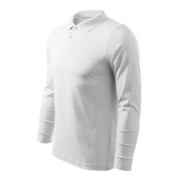 Koszulka polo Malfini Single J. LS M MLI-21100 biały S