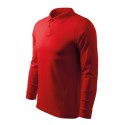 Koszulka polo Malfini Single J. LS M MLI-21107 czerwony S