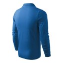 Koszulka polo Malfini Single J. LS M MLI-21114 lazurowy L