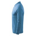 Koszulka polo Malfini Single J. LS M MLI-21114 lazurowy L