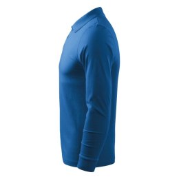 Koszulka polo Malfini Single J. LS M MLI-21114 lazurowy M