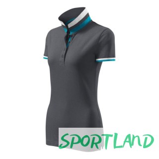 Koszulka polo Malfini Collar Up W MLI-25783 light anthracite M