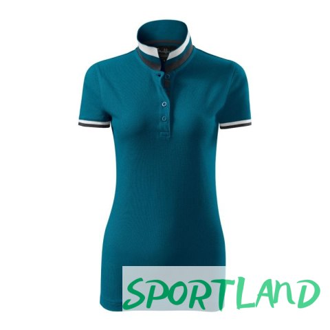 Koszulka polo Malfini Collar Up W MLI-25793 petrol blue XL Koszulka polo Malfini Collar Up W MLI-25793 petrol blue XL