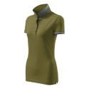 Koszulka polo Malfini Collar Up W MLI-257A3 zieleń avocado L