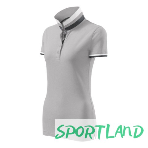 Koszulka polo Malfini Collar Up W MLI-257A4 silver gray XS Koszulka polo Malfini Collar Up W MLI-257A4 silver gray XS