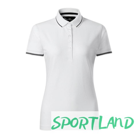 Koszulka polo Malfini Perfection plain W MLI-25300 biały M Koszulka polo Malfini Perfection plain W MLI-25300 biały M
