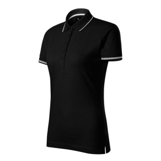 Koszulka polo Malfini Perfection plain W MLI-25301 czarny M