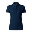 Koszulka polo Malfini Perfection plain W MLI-25302 granatowy XL