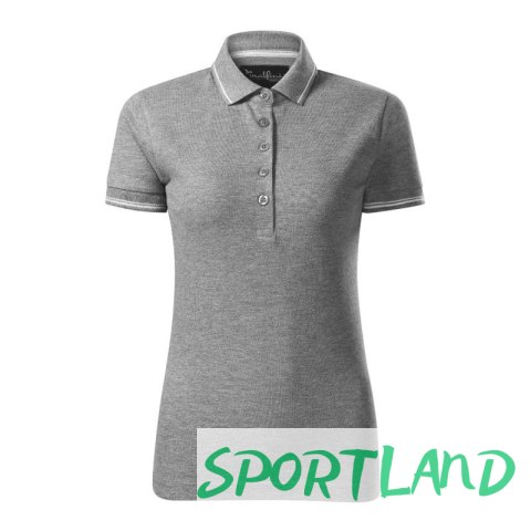 Koszulka polo Malfini Perfection plain W MLI-25312 ciemnoszary melanż 2XL Koszulka polo Malfini Perfection plain W MLI-25312 ciemnoszary melanż 2XL