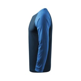 Koszulka Malfini Street LS M MLI-13002 granatowy 3XL