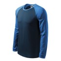 Koszulka Malfini Street LS M MLI-13002 granatowy 4XL