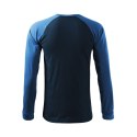 Koszulka Malfini Street LS M MLI-13002 granatowy 4XL