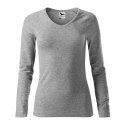 Koszulka Malfini Elegance W MLI-12712 ciemnoszary melanż XL