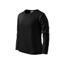 Koszulka Malfini Fit-T LS Jr MLI-12101 czarny 146 cm/10 lat