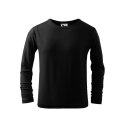 Koszulka Malfini Fit-T LS Jr MLI-12101 czarny 158 cm/12 lat